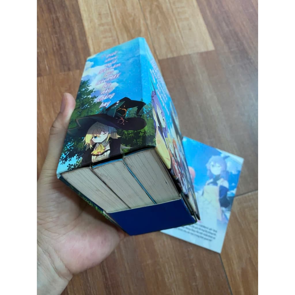 (+pk) Boxset số 1 vở Diệt slime suốt 300 năm tôi level max lúc nào chẳng hay Tập 1-3 kèm phụ kiện