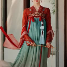 Tua Rua Đôi Gắn Ngọc Bội Trắng Cổ Trang Cao Cấp | Phụ Kiện Treo Hông Hán Phục, Treo Quạt, Trang Trí 7