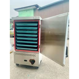 tủ hấp cơm bằng ga 6 khay -12 khay 6