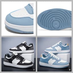 [TẶNG LÓT CSN] Giày Sneaker Nam Sinh Viên FASASTORE Đế Dày Phối Màu Trẻ Trung Dễ Phối Đồ 4