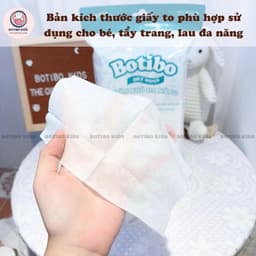 Combo Chăm Sóc Bé Botibo Kids - Tấm Lót Chống Thấm & Khăn Khô Đa Năng 2