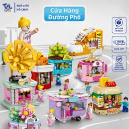 Đồ Chơi Lắp Ghép mô hình cửa hàng đường phố size lớn 300+ Chi Tiết – Đồ Chơi Thông Minh - TATOYS 2