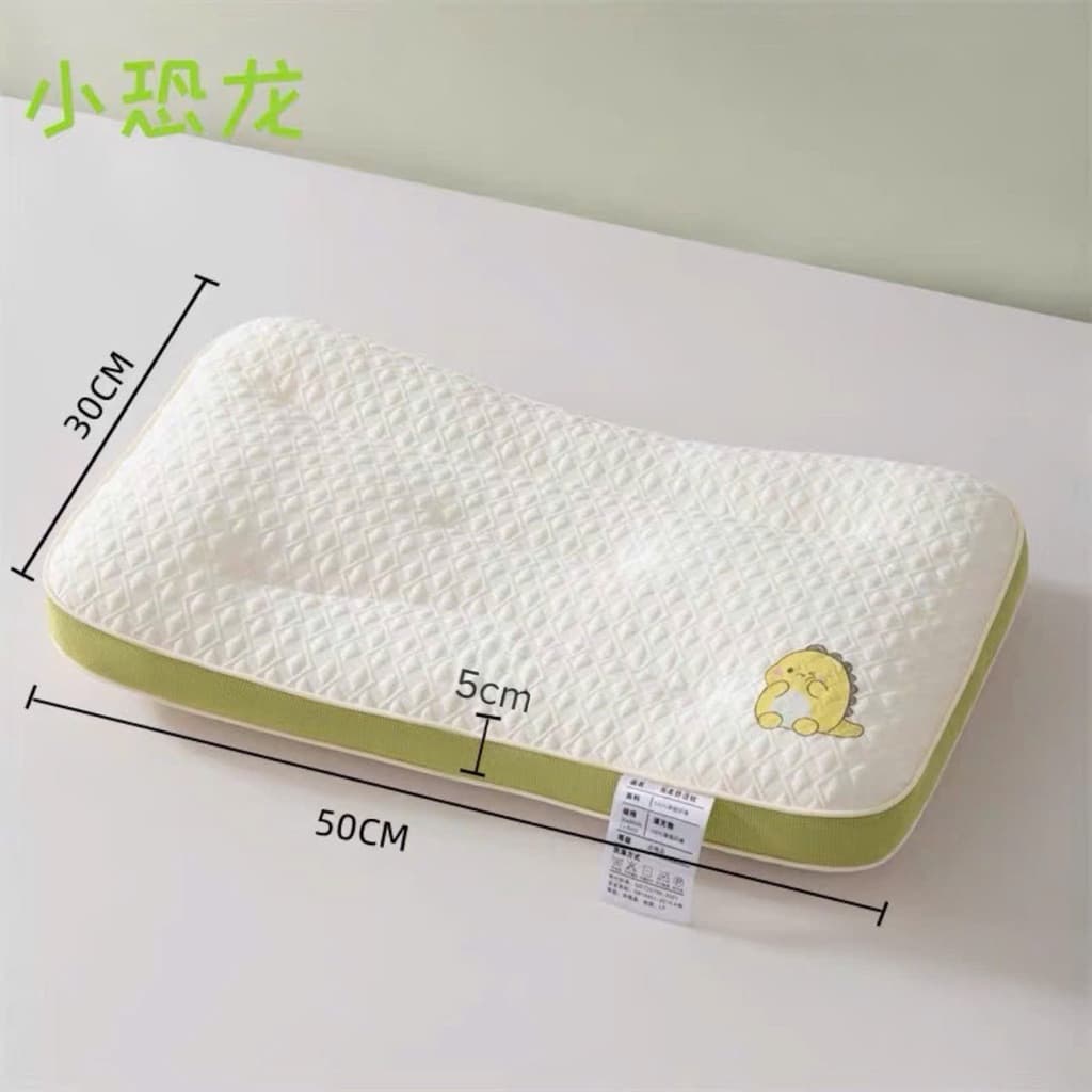 Gối đầu họa tiết khủng long cho bé size 30*50cm