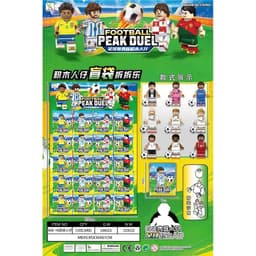 (Ngẫu Nhiên) Vỉ 20 Túi Mù Lắp Cầu Thủ Bóng Đá Fifa Football Mini 1