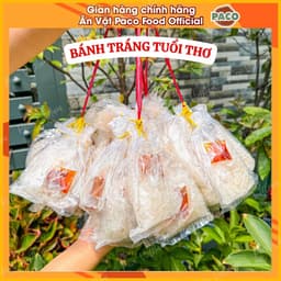 [COMBO HỜI] xâu 10 bịch bánh tráng sate vò xâu sate muối hột tuổi thơ Paco Food 6