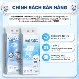 Giấy Đa Năng TopGia Melto 1200 Tờ 4 Lớp Dễ Tan Trong Nước, Mềm Mịn, 400 Lượt Rút, Thấm Hút Tốt, An Toàn Cho Gia Đình 9