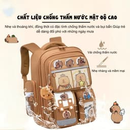 [Peinn] Balo chống gù Capybara ZMCG2-81, Balo đi học cho bé tiểu học lớp 1-6 3