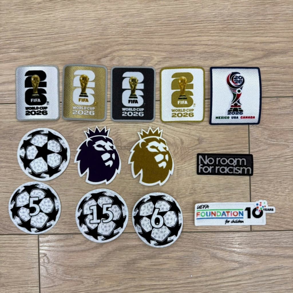 Logo Patch Nhung Cao Cấp - Chuẩn Thi Đấu