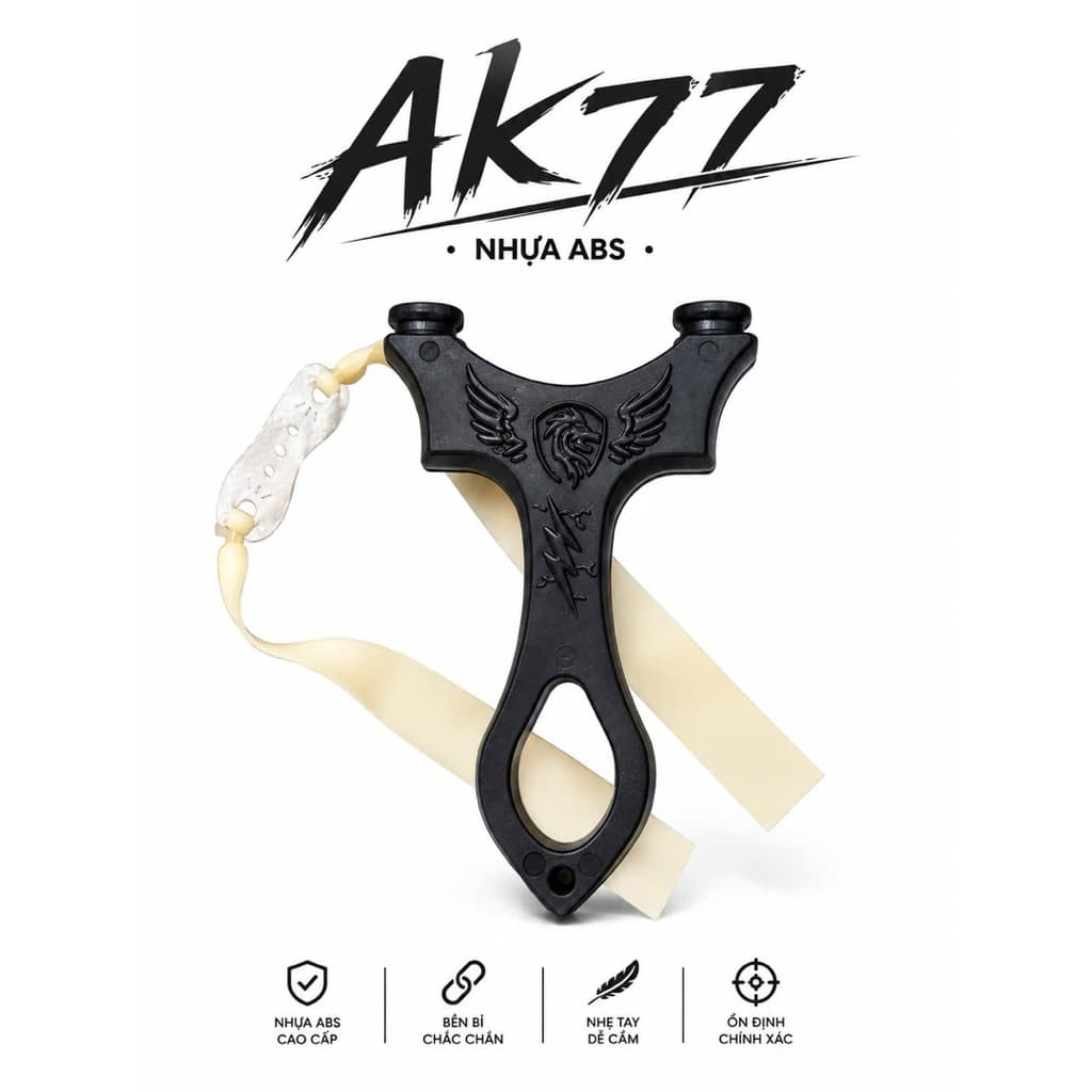 ak77 nhựa abs 16li - tặng kèm 1 dây