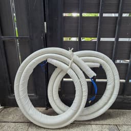 Combo 3 Mét, 5 mét Ống Đồng Thái 7 gem cuốn sẵn tiện lợi cho Dây CADIVI 1.5, 2.5 - Simili 1HP, 1.5HP, 2HP CTYVINDILA 9