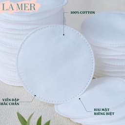  BÔNG TẨY TRANG LOUDULY MỀM MỊN KHÔNG XƠ BÔNG CAO CẤP PREMIUM COTTON PADS. nlst2 5