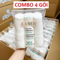  BÔNG TẨY TRANG LOUDULY MỀM MỊN KHÔNG XƠ BÔNG CAO CẤP PREMIUM COTTON PADS. nlst2 6