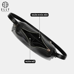 [Tặng hộp 20.10] Túi Xách Nữ ELLY EL406 Cao Cấp Đeo Chéo Đeo Vai Xách Tay Thời Trang Cao Cấp 6