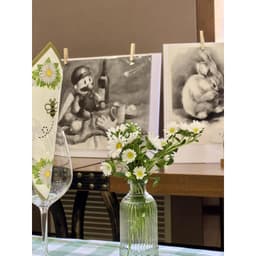 Bình Hoa Lọ Hoa Thủy Tinh Mini Decor Cắm Hoa Sự Kiện, Nhà Hàng, Trang Trí Nhà Cửa, Bàn Làm Việc 7