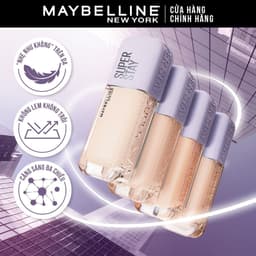 Kem nền bắt sáng Superstay Lumi Matte 30H che phủ siêu nhẹ mặt Maybelline New York 35ml.( mới) 8