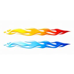 Tem Lửa 🔥dán xe máy, xe điện ,lattop,nón bảo hiểm ,Tem nổi 3D chống nước, chống xước 3