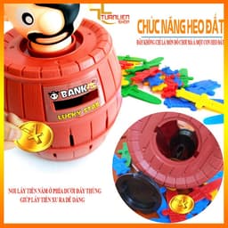 Đồ chơi đâm hải tặc size lớn 24 kiếm 20cm, đồ chơi hải tặc vui nhộn cho cả gia đình 8