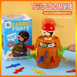 Đồ chơi đâm hải tặc size lớn 24 kiếm 20cm, đồ chơi hải tặc vui nhộn cho cả gia đình 7