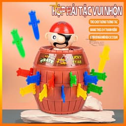 Đồ chơi đâm hải tặc size lớn 24 kiếm 20cm, đồ chơi hải tặc vui nhộn cho cả gia đình 9