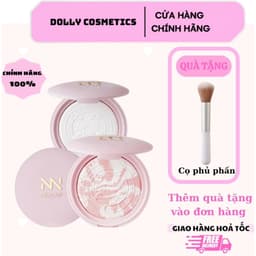 [TẶNG CỌ] Phấn phủ thuỷ tinh MENOW Việt sắc tinh hoa mỏng nhẹ tự nhiên kiềm dầu 7gr 1