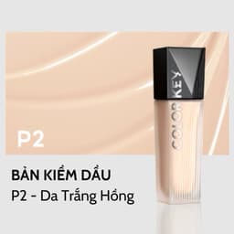 Kem Nền COLORKEY Dạng Lỏng Chân Ái Cho Da Dầu Cho Lớp Trang Điểm Lì Mỏng Nhẹ và Lâu Trôi 30g 8