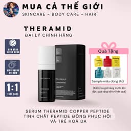 [HÀNG CÔNG TY] Theramid Copper Peptide Serum 30ml - Tinh chất Peptide Đồng phục hồi và trẻ hoá da 1