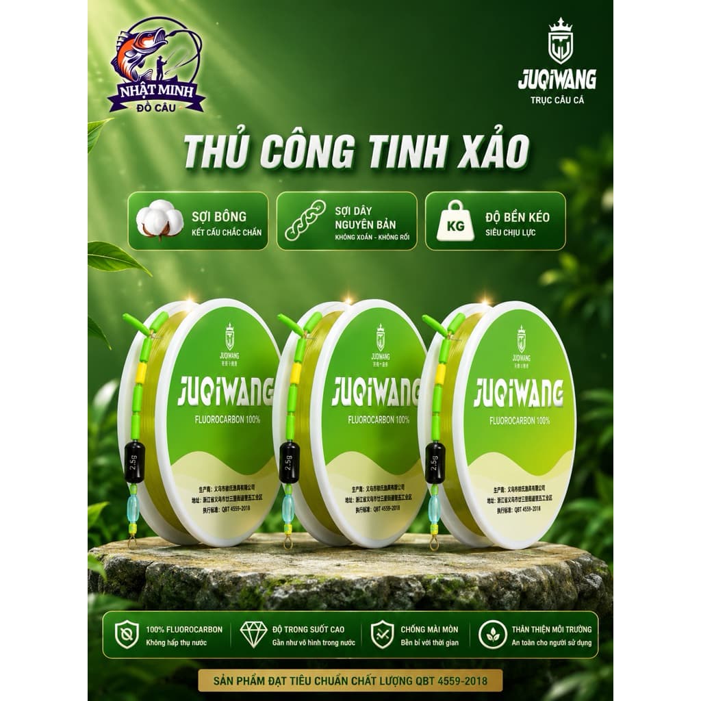 Trục câu cá Juqiwang - Đồ Câu Nhật Minh