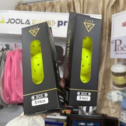 [CHÍNH HÃNG] Bóng Pickleball 48 Lỗ G.O.T God Of Tournament – Bóng Thi Đấu Ngoài Trời, Độ Nảy Chuẩn 7