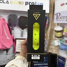 [CHÍNH HÃNG] Box 3 Bóng Pickleball G.O.T God Of Tournament CHANLONG 48 Lỗ – Bóng Thi Đấu Ngoài Trời, Độ Nảy Chuẩn 9