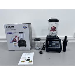 Máy xay sinh tố công nghiệp Osako DS618 1680W, cối 1.75L dùng cho kinh doanh quán sinh tố, cà phê...xay đá, rau má, 4