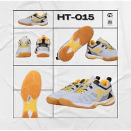 Giày Cầu Lông Pickleball Hỏa Trâu HT-015 Độ Bám Cao, Giảm Chấn Thương, Bảo Vệ Chân Tối Đa 7