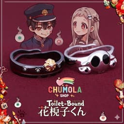Nhẫn Đôi Hanako-kun Yashiro Nene Trong Jibaku Shounen Hanako-kun Phụ Kiện Cosplay Anime Có Thể Điều Chỉnh Size 1