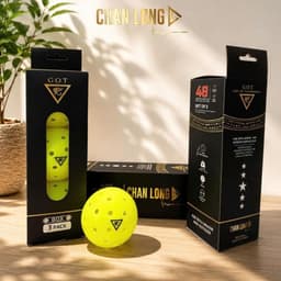 [CHÍNH HÃNG] Box 3 Bóng Pickleball G.O.T God Of Tournament CHANLONG 48 Lỗ – Bóng Thi Đấu Ngoài Trời, Độ Nảy Chuẩn 3