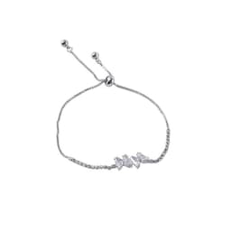 Lắc Tay Bạc Nữ Đính Đá Zircon Cánh Bướm Lấp Lánh Dáng Mảnh Thanh Lịch, Vòng Tay Chống Gỉ Phong Cách Hàn Quốc Quà Tặng Ti 4