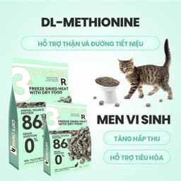 Hạt cho mèo cao cấp Cat's On Mix R - 350g hỗ trợ sức khoẻ tiết niệu - MÉO CHÒ UNI 7