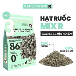 Hạt cho mèo cao cấp Cat's On Mix R - 350g hỗ trợ sức khoẻ tiết niệu - MÉO CHÒ UNI 2
