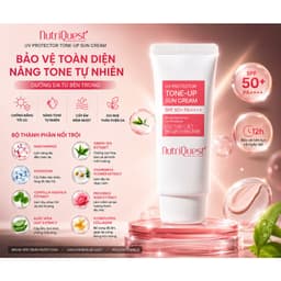 Kem Chống Nắng Dưỡng Sáng Da NutriQuest SPF50+ PA++++ – Mỏng Nhẹ, Không Bết Rít, Chống UVA UVB 60ML 3