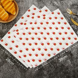 Set 95-100 Giấy Nến Gói Bánh Sandwich Hamburger size 28*38cm Sỉ or Lẻ 4