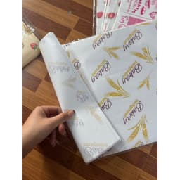 Set 95-100 Giấy Nến Gói Bánh Sandwich Hamburger size 28*38cm Sỉ or Lẻ 9