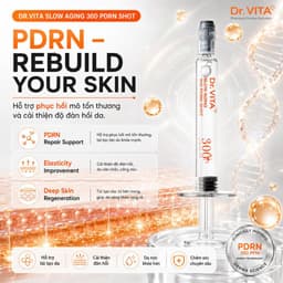 Siêu Tinh Chất Vi Kim DR.VITA Slow Aging 300 PDRN Shot DayCell 5ml – Tái Tạo Da Phục Hồi Căng Bóng 3