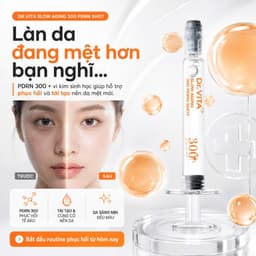 Siêu Tinh Chất Vi Kim DR.VITA Slow Aging 300 PDRN Shot DayCell 5ml – Tái Tạo Da Phục Hồi Căng Bóng 4