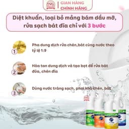 Nước Rửa Bát Kyukyuto KAO 1250ml Nội Địa Nhật Bản – Nước Rửa Chén Đậm Đặc, Diệt Khuẩn 4