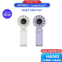 Quạt Cầm Tay LocknLock Siêu Mát 5 Tốc Độ & Gấp Gọn Linh Hoạt 180 độ ENF326 - Hàng Chính Hãng - JoyMall 2