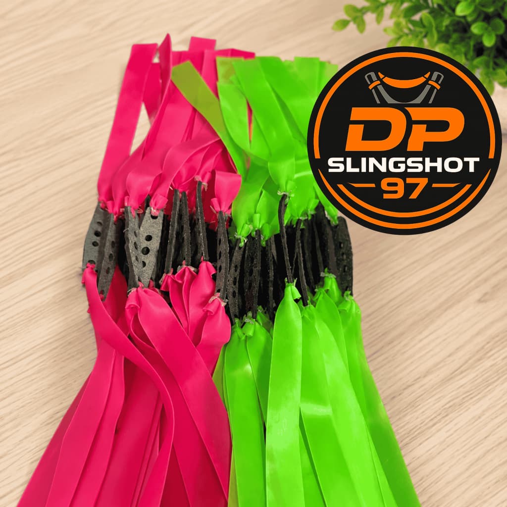 Dây Usop Xanh - Hồng tới má 15cm 13-19-150 bền đẹp dễ chơi cho người mới cả chuyên nghiệp