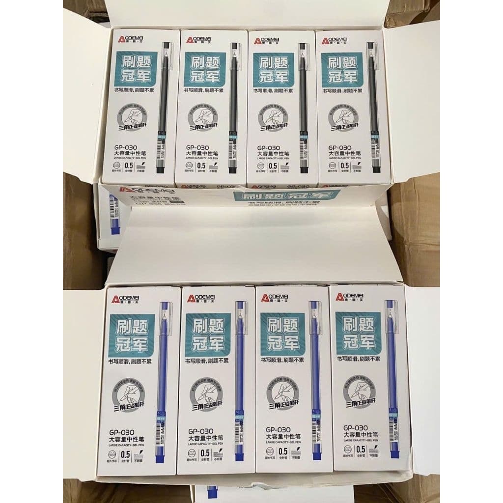 Hộp 12 chiếc bút gel Aodemei GP-031;GP-031