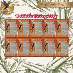 Combo Cám Chào Mào Hiệp Đồng Nai Cám Sắc Tố Lông Gói 200gr 4