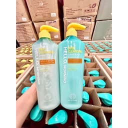 Cặp Dầu Gội Xả Làm Sạch Sâu Da Đầu Hello Morning Deep Cleansing 600ml – Sạch Sâu Bã Nhờn, Giảm Ngứa 9