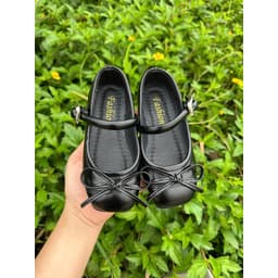 Giày  (Bệt Mũi Tròn Nơ) Cho Bé Gái Cao Cấp Da Mềm Đế Nhẹ Êm Chân Phong Cách Nữ Tính Sang Chảnh [A199] 8