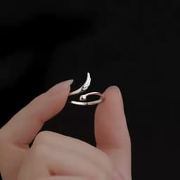 Nhẫn Cardcaptor Sakura Thủ Lĩnh Thẻ Bài Màu Bạc Anime Nhật Bản Trang Sức Dễ Thương 6