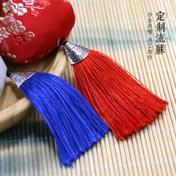 Túi Gấm Thêu Hoa Hầu Bao Cổ Trang May Mắn Phụ Kiện Đeo Trang Trí Tết Cưới Sang Trọng Tao Nhã Thanh Lịch 6